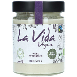 Видове Бял La Vida Vegan бял кокосов крем Био 270гр